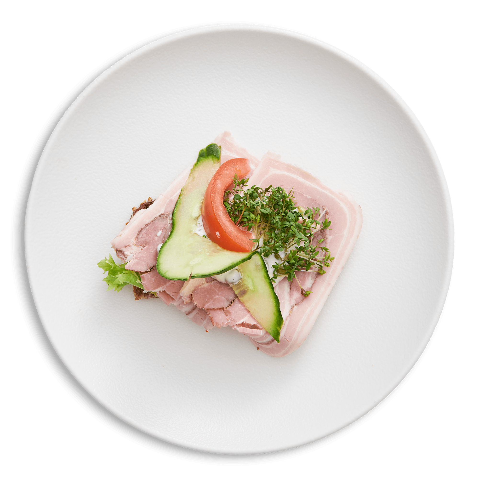 Rullepølse m. Italiensk Salat